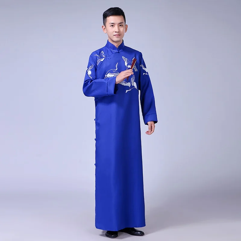 Traditional chinese clothing for men qipao traditional chinese dress men tang suit male wedding cheongsam KK2411