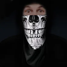 Велосипедная Маска Половина маска для лица для велосипеда крышка мотоцикла защита для лица Велоспорт лыжный спорт на открытом воздухе зима защита шеи Балаклава Kufun