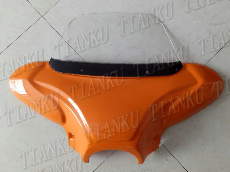 Оранжевый обтекатель ветрового стекла для Kawasaki Vulcan Classic VN 400 500 VN800 900 1200 1500 1600 2000
