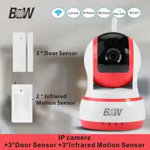 BW Wireless Mini font b Camera b font IP 3 font b Door b font Sensor