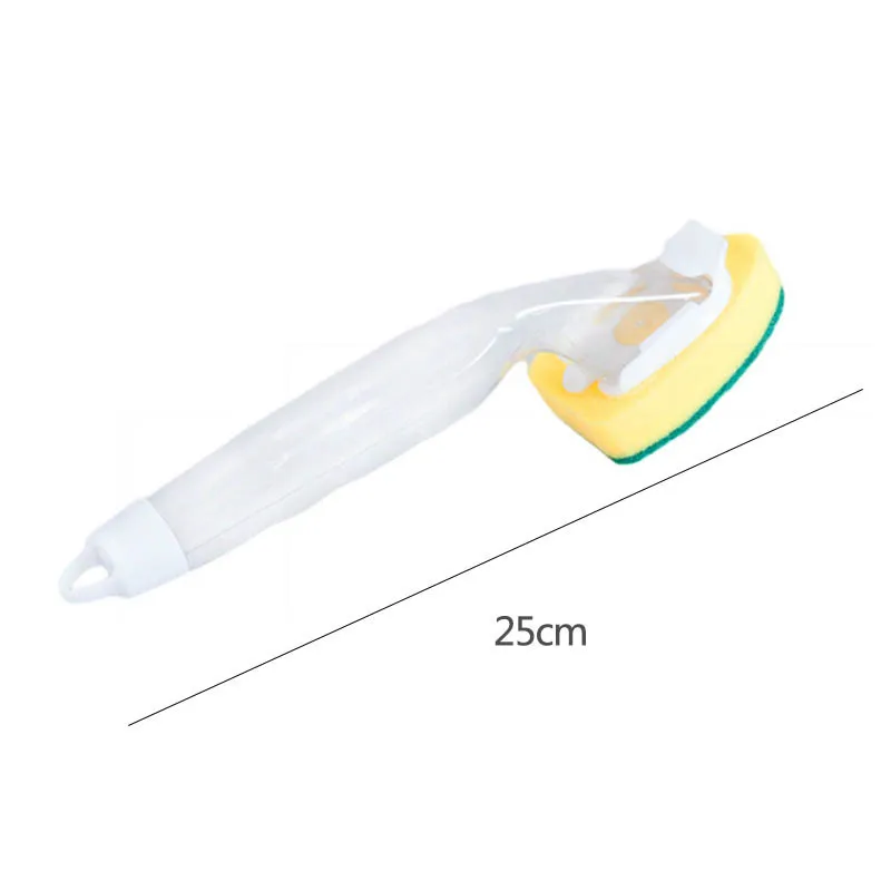 Кухонная Чистящая щетка Скраб для мытья посуды чаша с заправкой жидкого мыла Сменная Губка кухонный горшок очиститель моющий инструмент