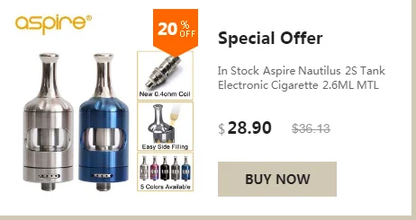 100 шт./лот Aspire катушка Nautilus bvc 1.8ohm 1.6ohm 0.7ohm Замена Vape головки для Nautilus 2 танк и Zelos комплект