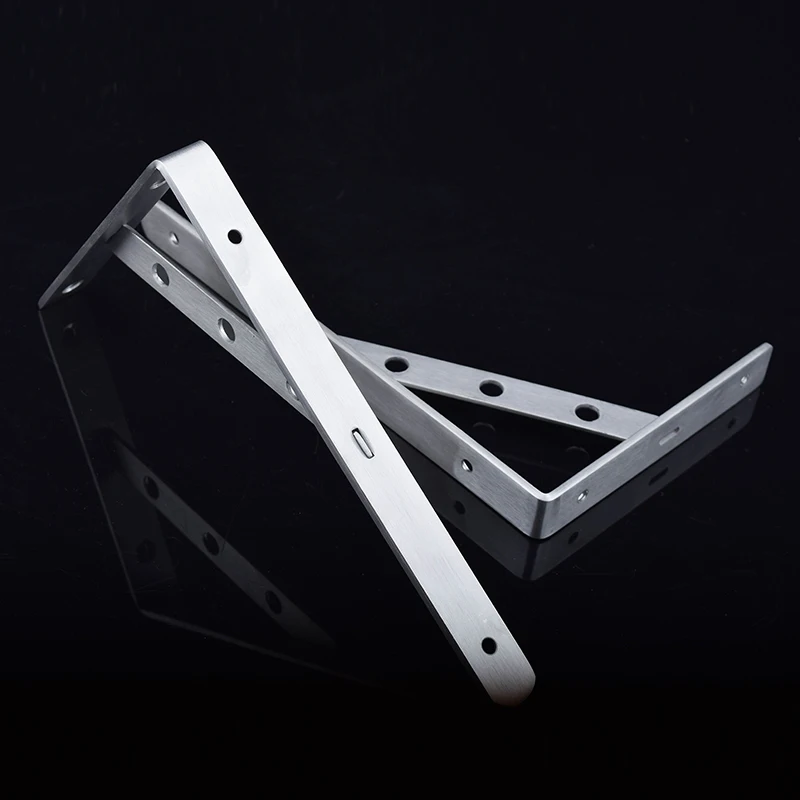 10PCS Heavy Duty Wall Mounting Shelf Brackets Support Frame 35cm length