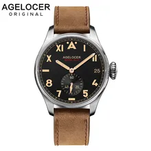 Switzerland Local Brand AGELOCER Men Watches Luxury Waterproof 316L Stainless Steel Mechanical Men s Watch Relogio
