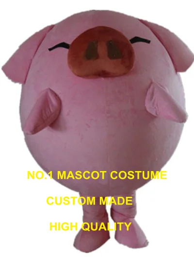 

pink pig mascot costume green ant custom cartoon character cosplay carnival costume 3223