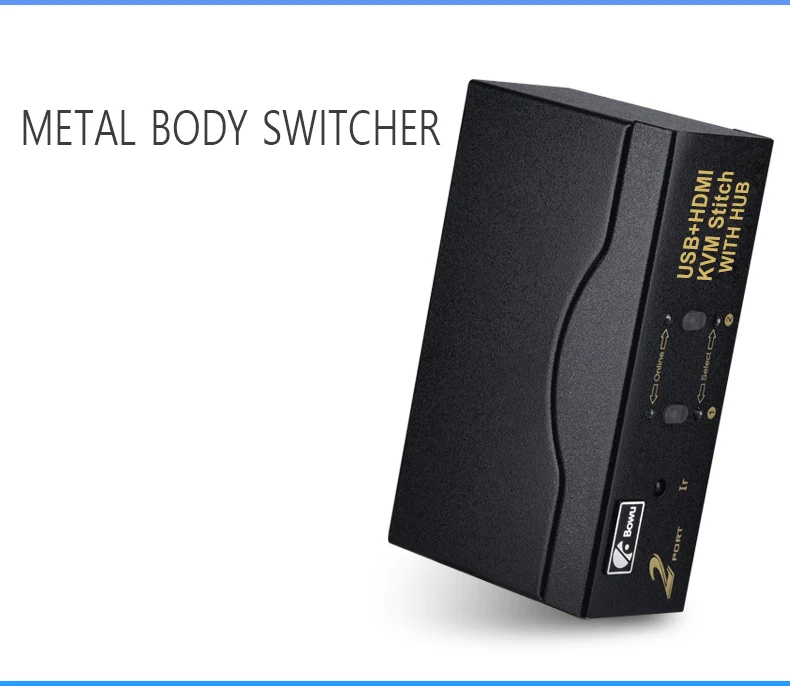 2 порта HDMI KVM АВТО switcher USB2.0 Mit аудио сплиттер Maus tastatur 4 karat x 2 karat HD HDMI Schalter