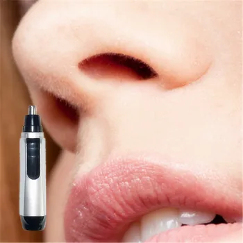 

1pcs Personal Face Care Stainless Steel Nose Hair Trimmer Removal Clipper Shaver for Men and Women