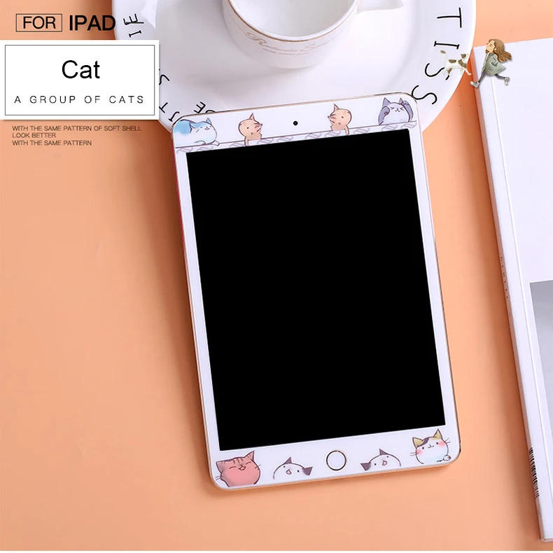 Coloful Pattern full cover tempered glass For iPad Mini 1 2 3  9H  Protective Film screen protector For Apple iPad 9.7 inch 2018 (1)