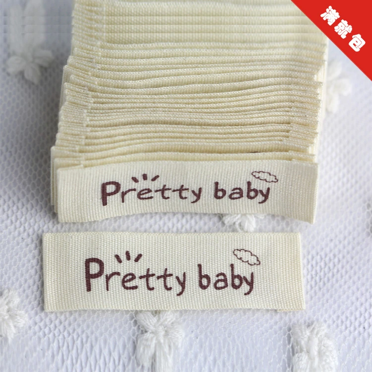 1000 Pcs A Lot Custom Kids Clothing Labels s Garment Woven Labels Embroidered Labels Printed Labels Brand Clothing Brand Labels Clothing Labelsclothing Labels Brand Aliexpress