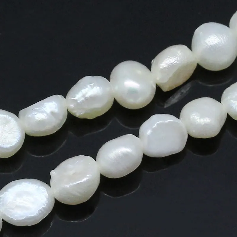 

Doreen Box hot- Pearl Loose Beads Natural 5x5mm-9x6mm,37cm long,1 Strand(approx 65PCs) (B22654)