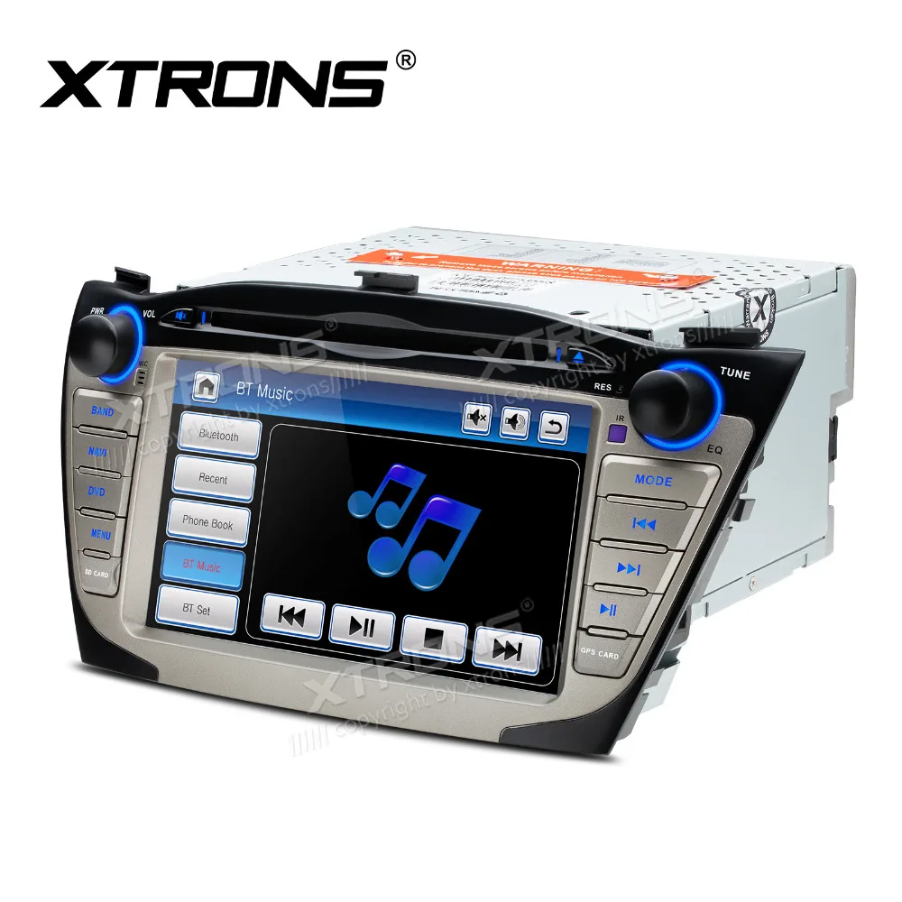Excellent XTRONS 7 inch HD Touch Screen Car DVD Player Steering Wheel GPS Navigation for Hyundai IX35 2009 2010 2011 2012 2013 2014 2015 1