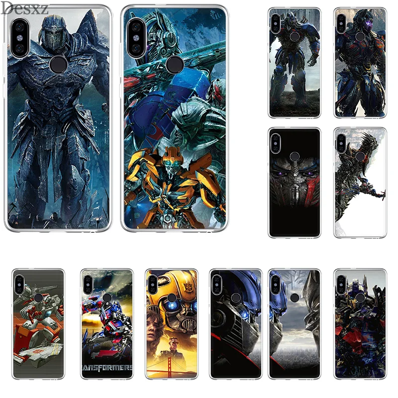 Gerleek Transformers Жесткий Чехол для Xiaomi Mi 5 телефона 6 8 9 9E 5S MAX 3 A1 A2 5X 6X Lite F1 Mix 2S защитный