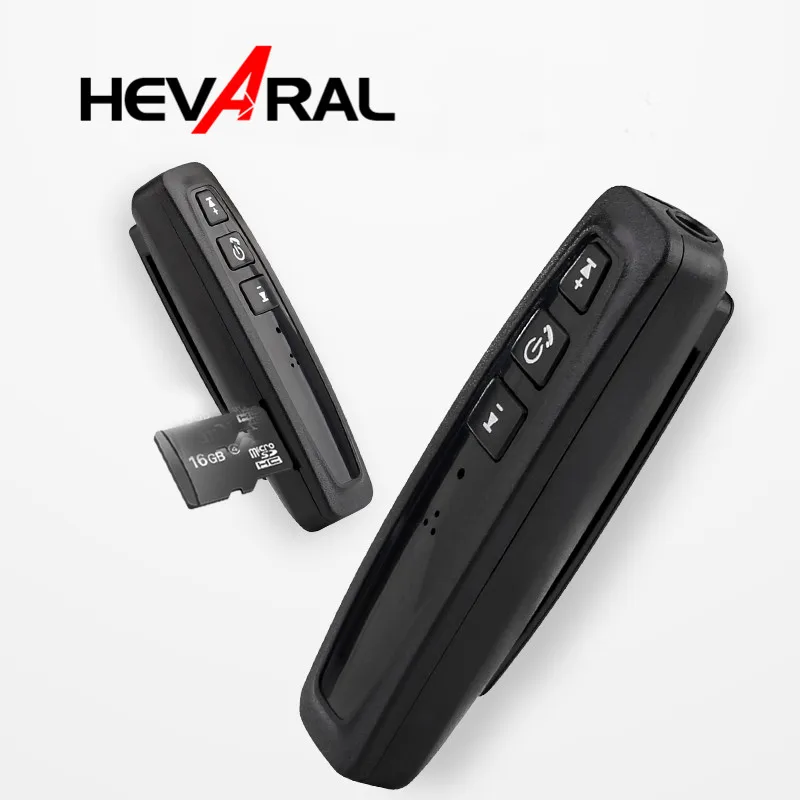 Hevaral Bluetooth приемник 3,5 мм AUX Jack стерео Музыка Аудио Поддержка TF карта с микрофоном черный беспроводной приемник Bluetooth адаптер