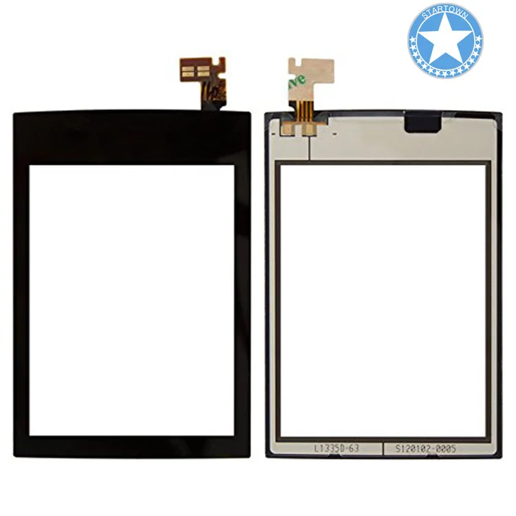 

For Nokia Asha 300 N300 Have Logo Digitizer Front Screen Touch Panel With Adhesive In the Back Side