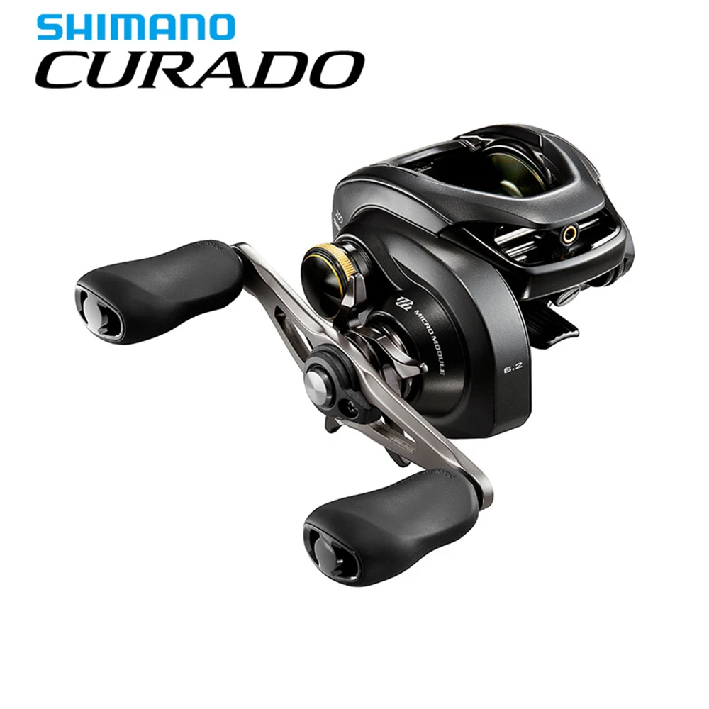 SHIMANO CURADO K الصيد بكرة Baitcaster 6.2: 1/7. 4:1/8.5: 1 6 + 1BB 5 كيلوجرام الطاقة S3D بكرة قوة الجسم السلس ضوء baitcasting
