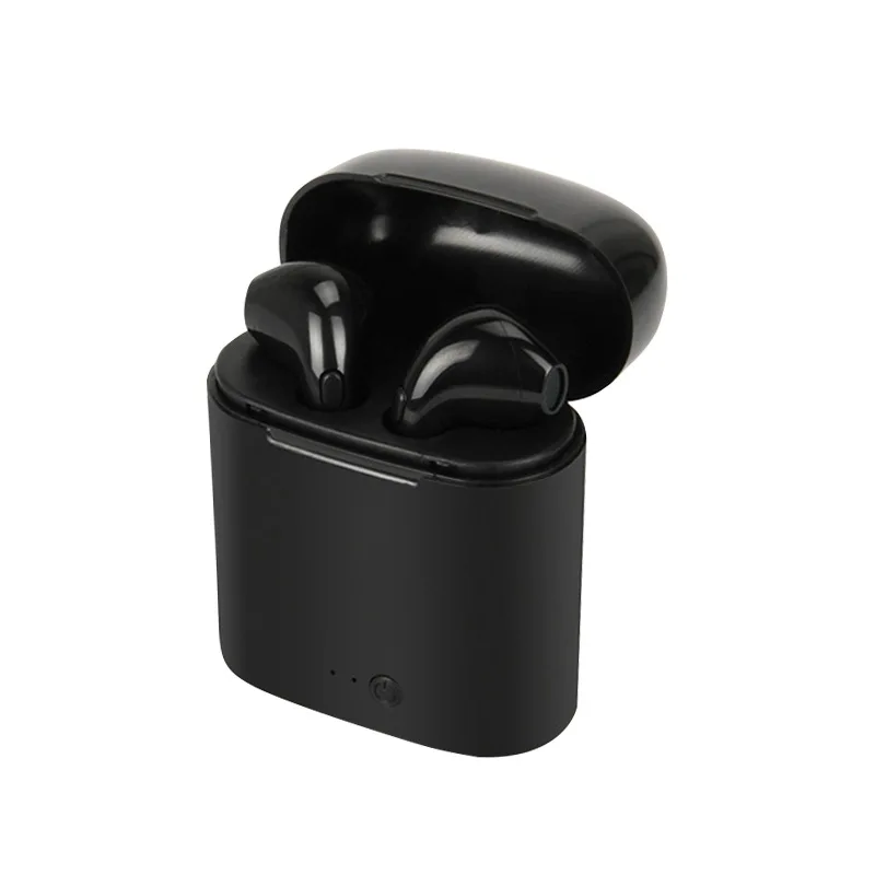 Koop I7 mini i7S TWS draadloze bluetooth oortelefoon met opladen Box mini bluetooth headsets i8 i9s i10 TWS voor iPhone Android