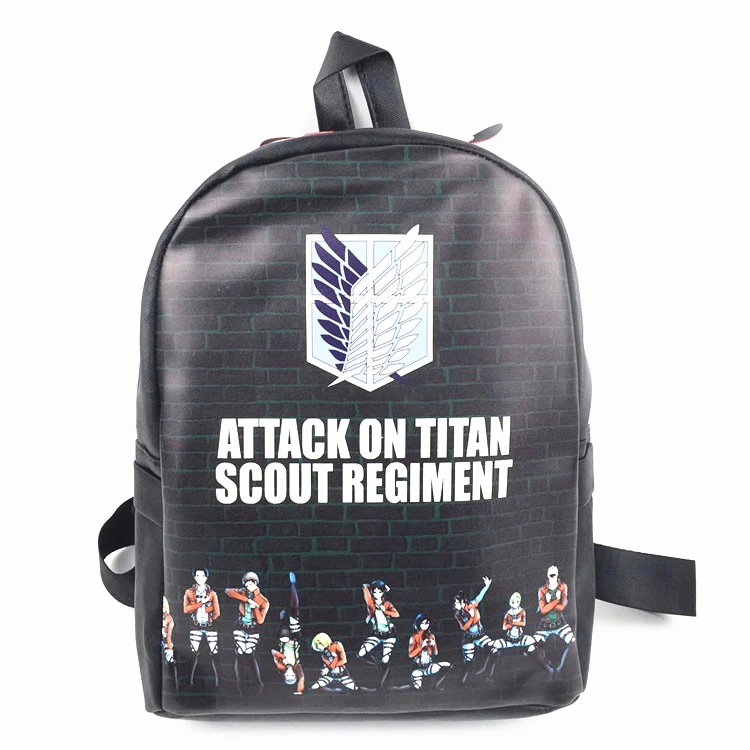 

Attack on Titan/one pieces luffy School Bags for Teenage Hokage Ninjia Schoolbags Kids Bookbag cartable enfant Mochila