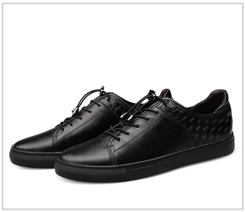 Высококачественный кожаный ошейник с колокольчиком стрейч Пряжка Спортивная тарелка обувь Размер 36-47 удобная мужская обувь