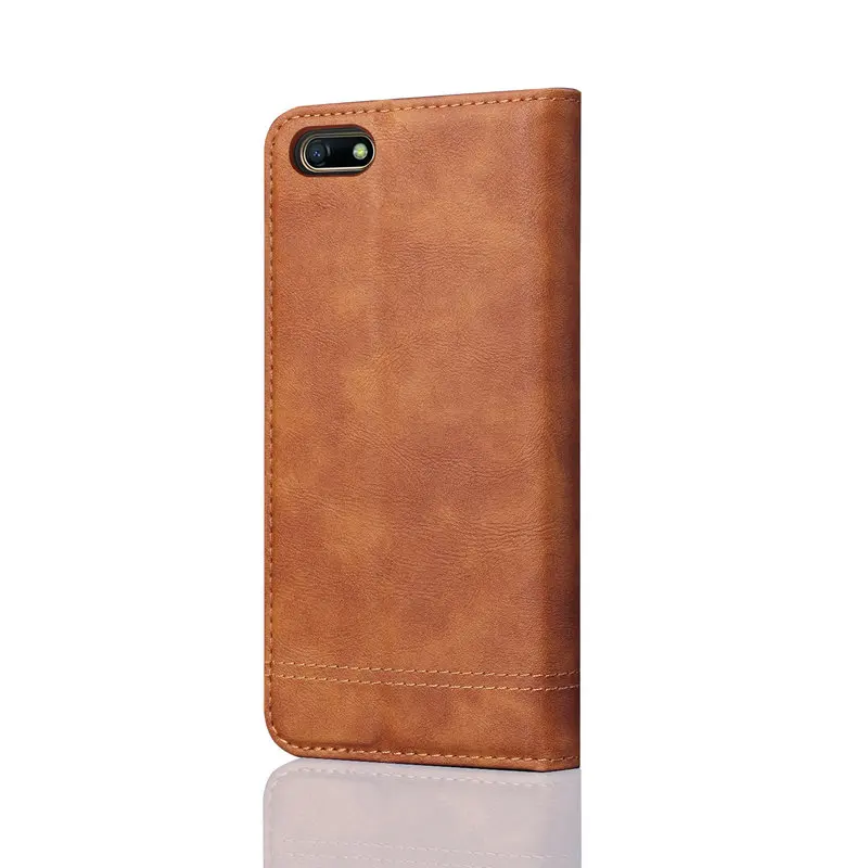 5,45 ''Huawei Y5 2018 Flip Cover Funda Huawei Y5 primer caso de cartera de cuero cartera para Huawei Y5 caso Y5Prime DRA-L21 DRA-LX2 L22