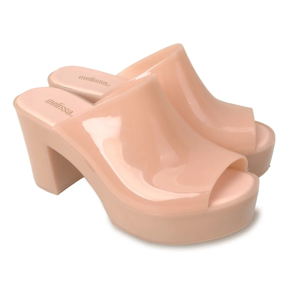 Женские босоножки на платформе Melissa Mule летние туфли танкетке без застежки