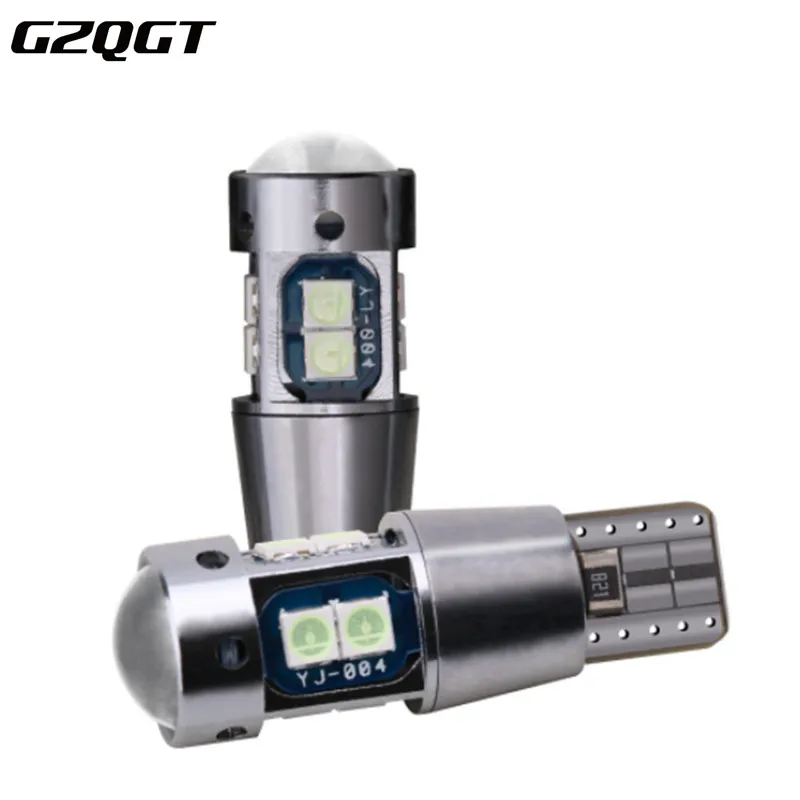 1х 2019NEW 10 шт Canbus T10 10smd 3030 LED Автомобильный свет W5W t10 led canbus 194 10SMD без ошибок белые