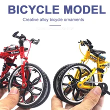Игрушечный мотоцикл Велосипедный спорт Коллекция Декор модель велосипеда моделирование Прохладный Многоцветный интересны