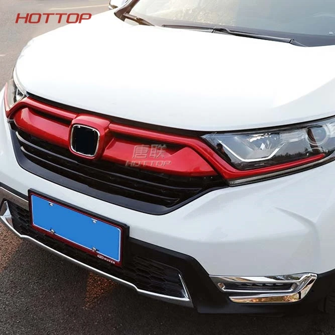 Передняя крышка решетки радиатора подходит для Honda CRV CR-V 2017 2018 задняя рамка с