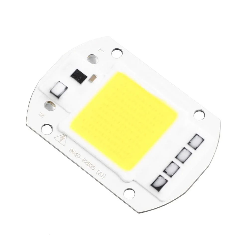 Icoco 50 Вт Водонепроницаемый IP63 COB Чип Smart высокий световой LED чип DIY светодиодный прожектор Холодный/теплый белый AC110 /220 В Акция распродажа