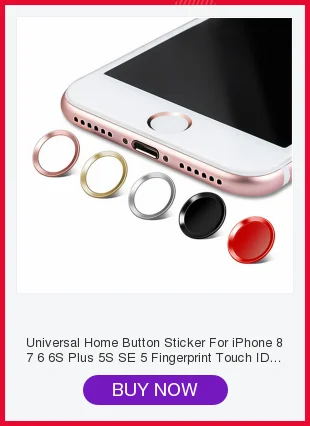 Универсальная наклейка на кнопку «Домой» для iPhone 8, 7, 6, 6S Plus, 5S, SE, 5, защита от отпечатков пальцев Touch ID, защита от пота для iPad Air 2, 3, 4 Mini