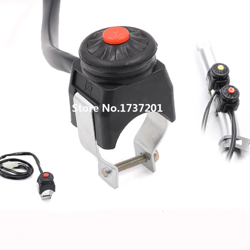 

Universal 7/8inch 22mm Kill Stop Handlebar Switch Horn Button Motorcycle Motorbike Quad Switch