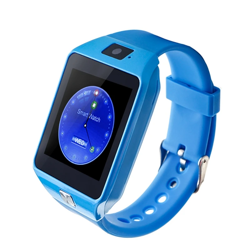 DZ09 Смарт часы 2,0 м Bluetooth Камера звонок Smartwatch поддержка SIM карты памяти для IOS телефона Android дети часы с коробку