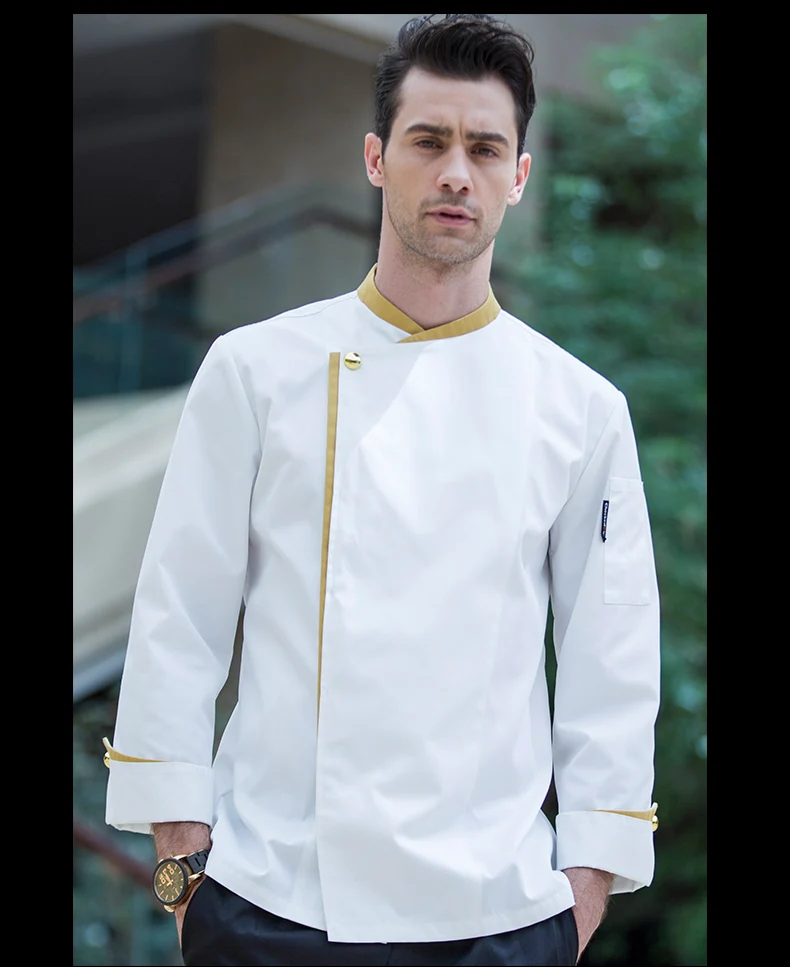 Hot Unisex food service clothing chef uniform jacket restaurant hotel