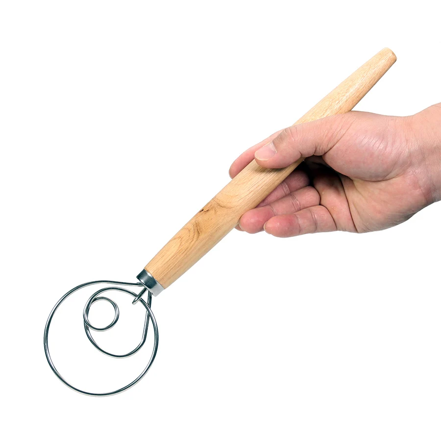 Stainless Steel Danish Dough Whisk