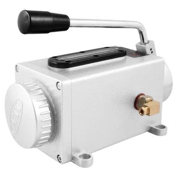 

SHGO Hot Y-8 4mm Dia Outlet Black Mannal Handle Lubrication Systems Oil Pump