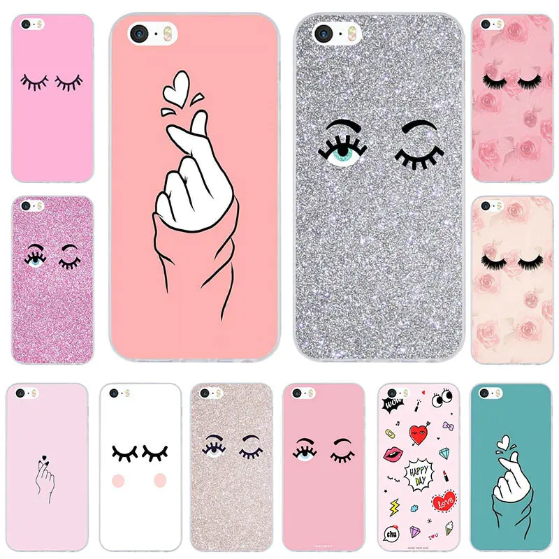 

For iphone 6 Case Chiara Ferragni Eyes Soft TPU Silicon Mobile Phone Case Clear Cover for iPhone 7 6 6s Plus X SE 4s 5 5s 5c Bag