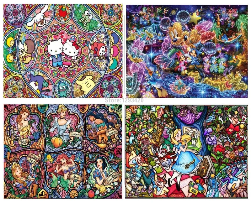 

5D DIY Diamond Painting Diamond Embroidery Cross Stitch Cartoon Picture Home Decoration 3D Diamond Mosaic Full Square Decor Gift