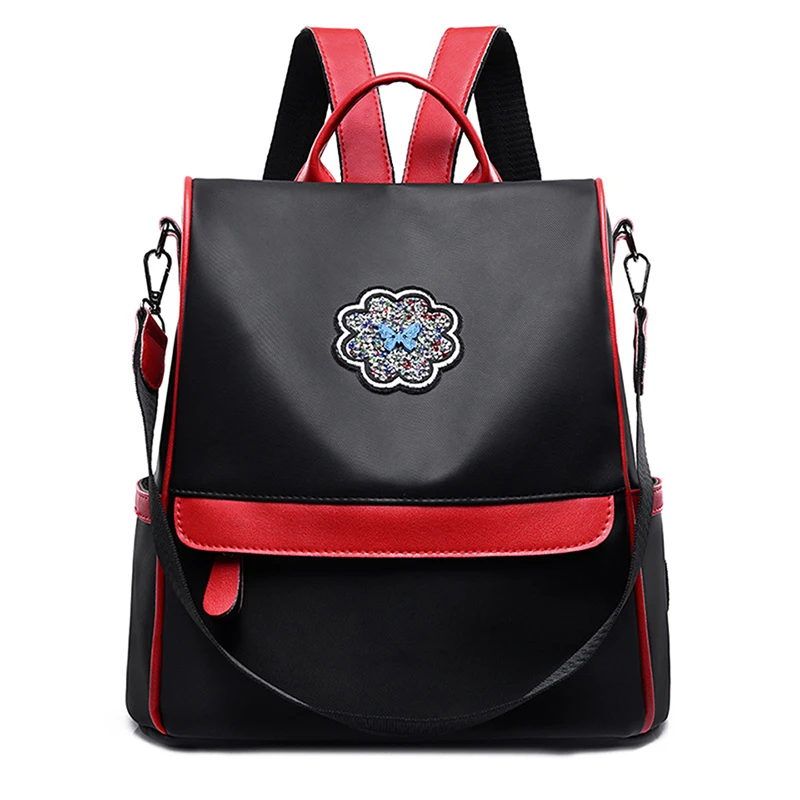 

2019 High Quality Leather Backpack Women Fashion College Travel Bag Teenage Girl High Quality School Shoulder Bags Hot Selling
