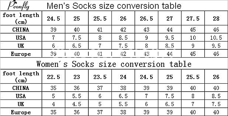 PEONFLY Long Canister Men cotton Camouflage happy funny Tide Socks calcetines meias masculino 1pairs