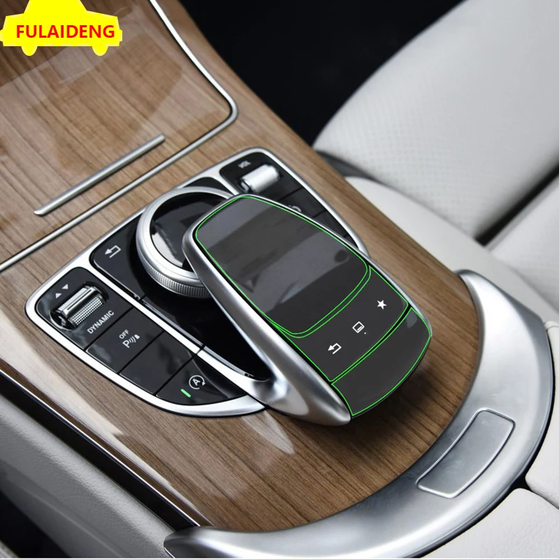 Для Benz E Class W213 2016 2018 e200 e350 Центральная управляемая мышь Защитная противотуманная