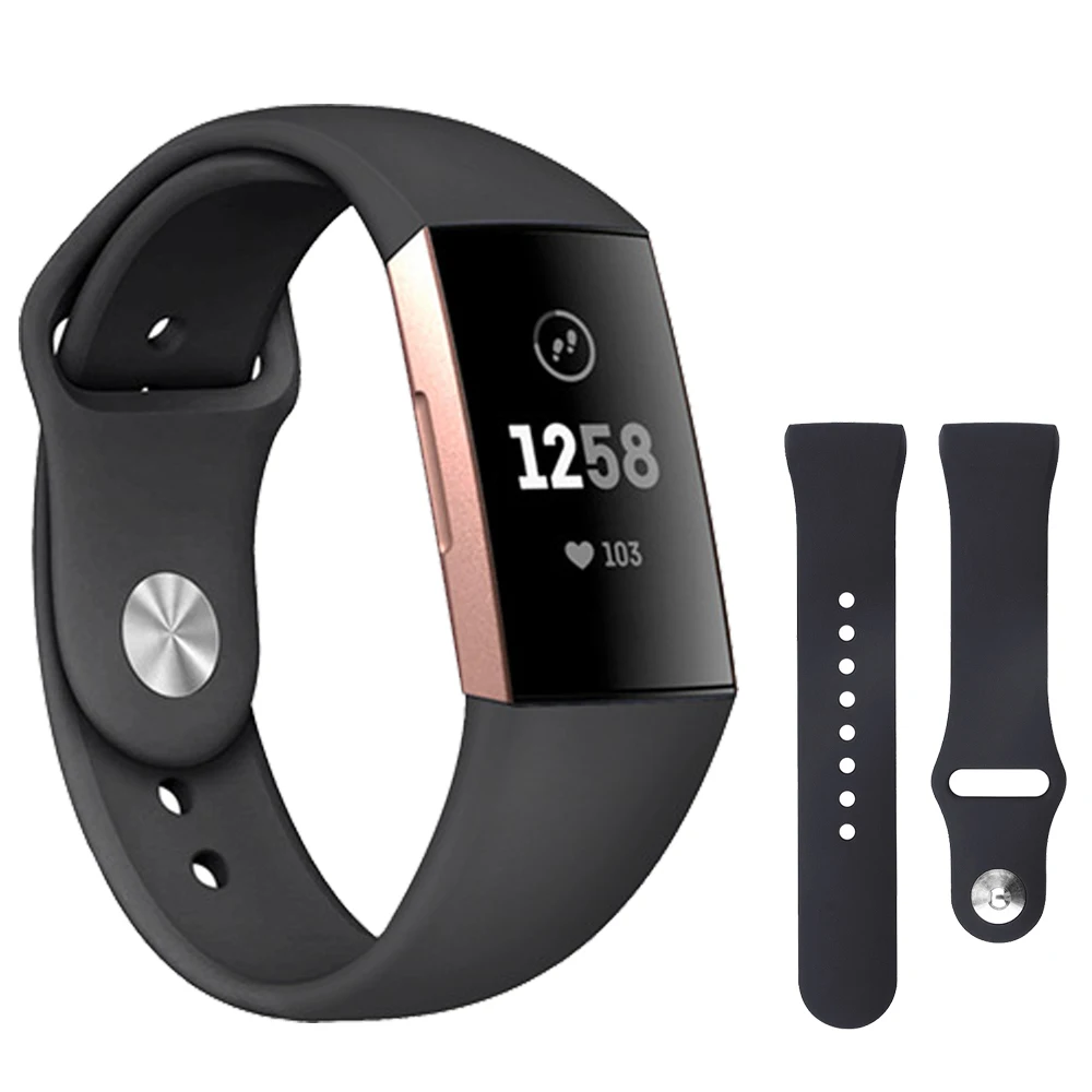 

Fashion Women Men Bracelet Strap for Fitbit Charge 3 Band Replacement Watch Band for Fitbit Charge 3 Smart Watch Accessories