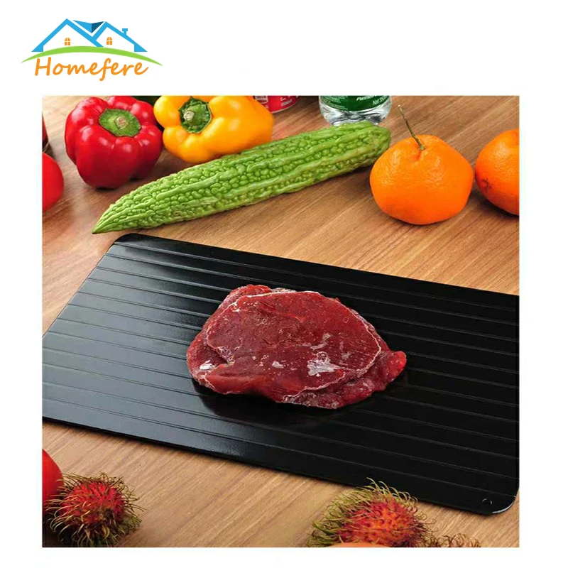 Fast Defrosting Tray Meat Defrost Tray chopping board Safety Thawing Tray Quick Thawing Plate For Frozen Food Meat Kitchen Tools