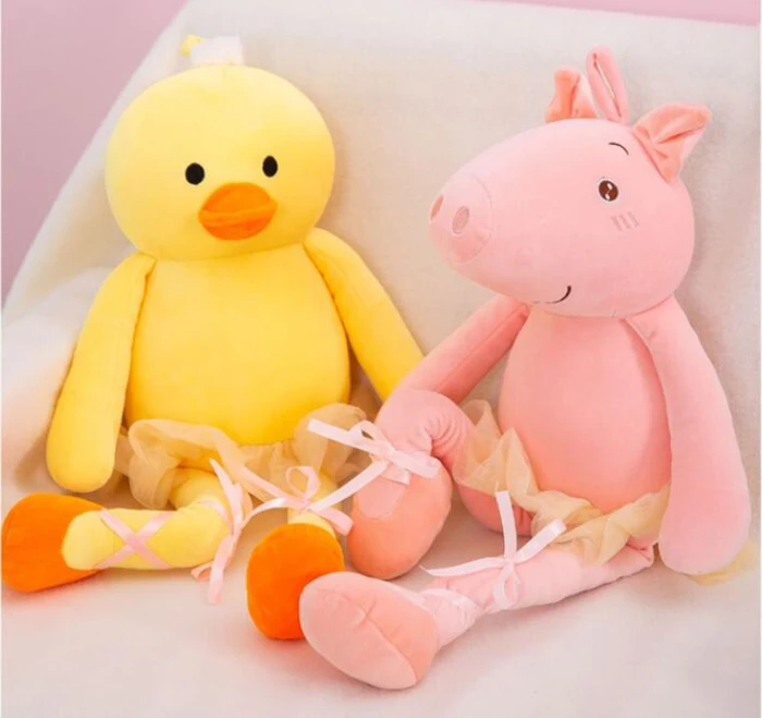 Креативный балетный слон для разделывания свиньи, утки плюшевые игрушки Мягкое Животное плюшевые куклы игрушки дети девочки подарок на день рождения