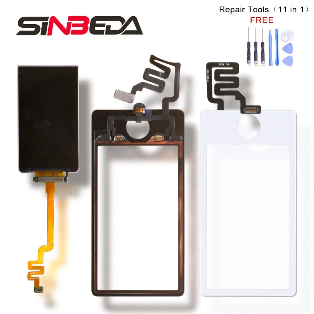 Sinbeda AAAA качественный ЖК дисплей для iPod Nano 7 LCD + кодирующий преобразователь