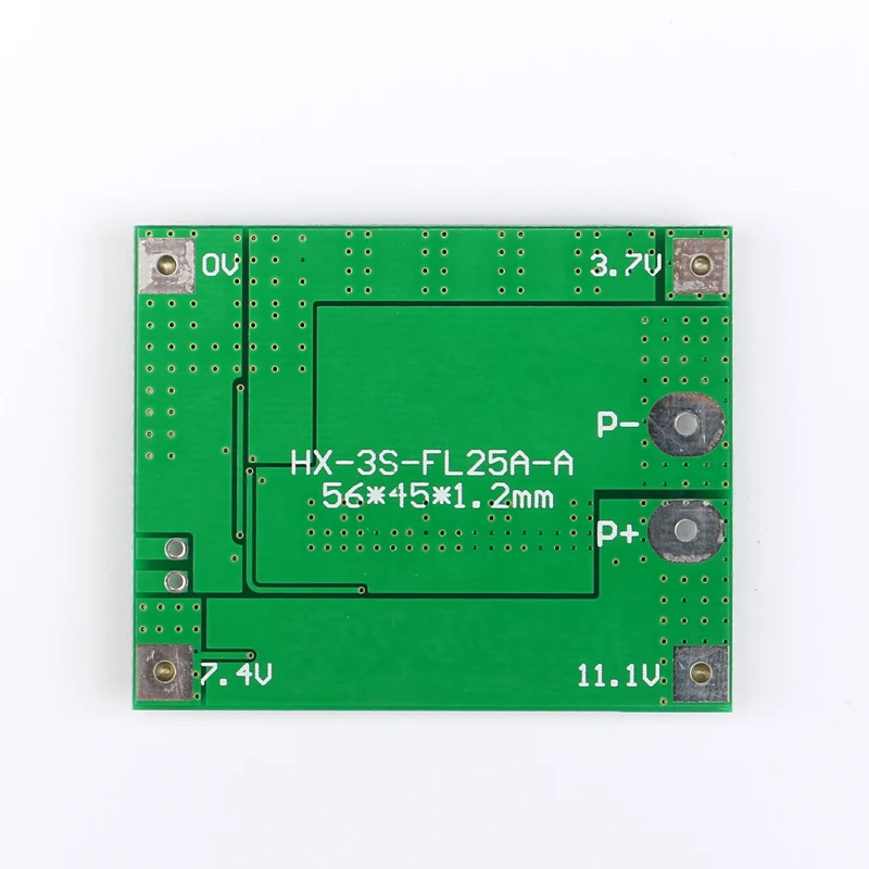 3S 12,6 V 25A баланс 18650 литий-ионная аккумуляторная батарея плата защиты BMS защита от перегрузки по току