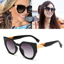 JackJad модный тренд женский стильный с кошачьим глазом градиентные Винтажные Солнцезащитные очки классика ретро фирменный дизайн солнцезащитные очки Oculos De Sol 0151