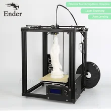 2017 новые Ender-4 3D комплект принтера лазерная гравировка, автоматическое выравнивание, нити мониторинга сигнализации вариант защиты Prusa i3 принтер 3D