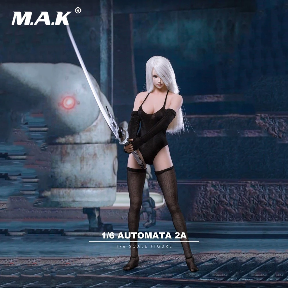 TF02 1/6 NieR:Automata A2 женская голова с мечом для фигуры TBL|Игровые фигурки и