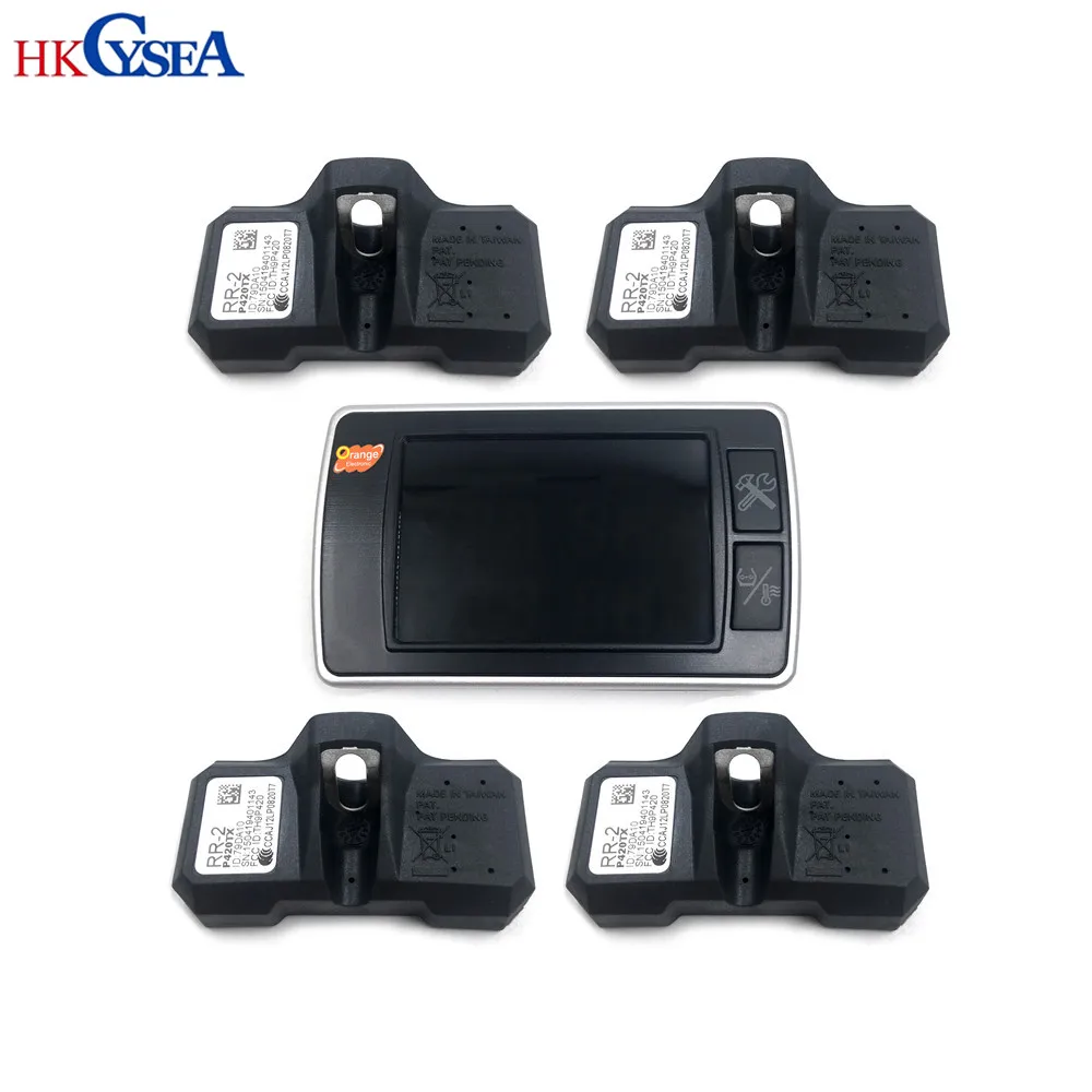 

Good Quality Original Orange TPMS P409S High-Brightness LED Display 4-Wheel Vehicle Wireless Car Tire Pressure Monitoring System