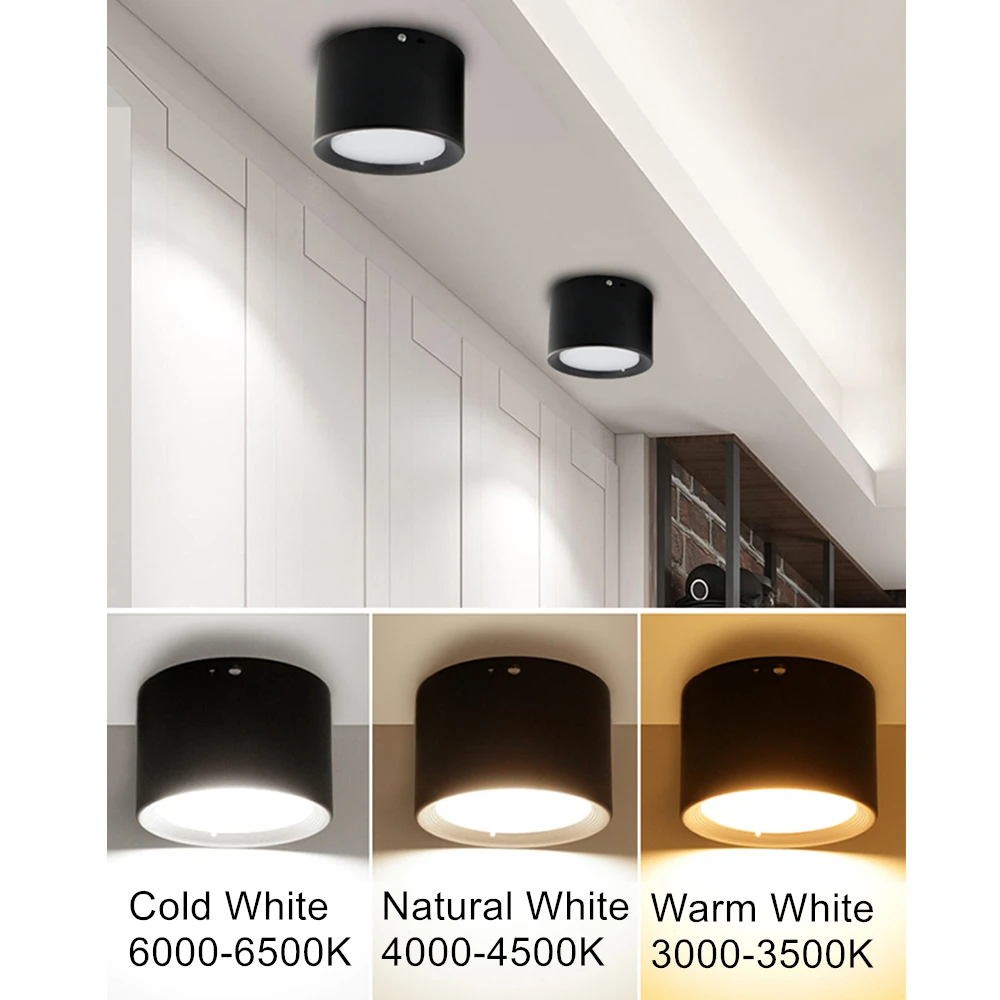  DBF 5W/12W LED Surface Mounted Ceiling Lamp 85-265V Ceilings Light for Living Room Bedroom Home Dec - 32962544088