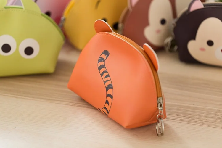 Disney Микки Маус косметичка с рисунком из мультфильма Дамский клатч женская сумка для макияжа кошелек монета милая сумка Минни для хранения подарок для девочки